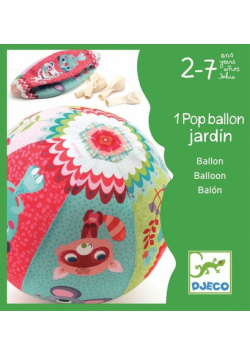 Materiałowa piłka z zestawem balonów Garden ball