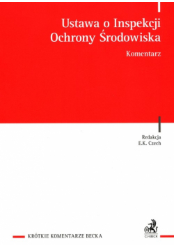 Ustawa o Inspekcji Ochrony Środowiska Komentarz