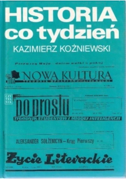 Historia co tydzień