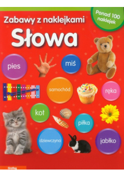 Zabawy z naklejkami Słowa