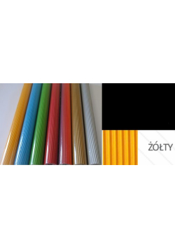 Tektura falista „E” rolka 50cm x 70cm kolor żółty