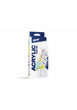 Farby akrylowe 12 kolorów 12ml 6300392