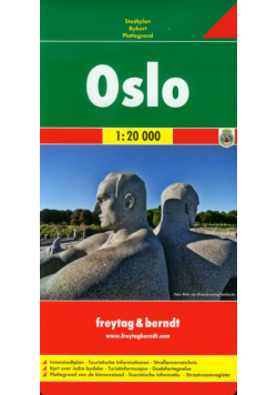 Oslo plan miasta 1:20 000