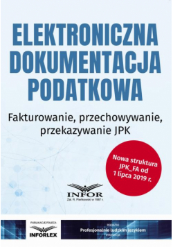 Elektroniczna dokumentacja podatkowa