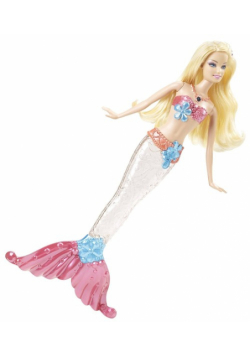 Barbie Świecąca Syrenka