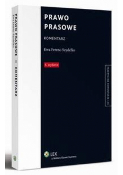 Prawo prasowe. Komentarz