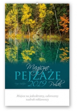 Kalendarz 2019 Artystyczny Magiczne pejzaże PL RA2