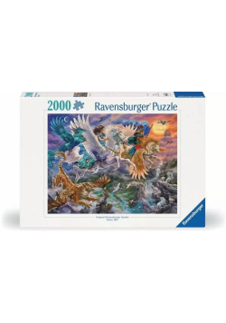 Puzzle 2000 Fantazja - Pegaz
