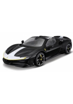 Ferrari SF90 Spider Metal Black 1:18 BBURAGO