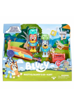 Bluey. Gokart