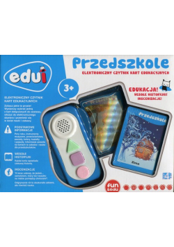 Edui Elektroniczny czytnik kart edukacyjnych Przedszkole