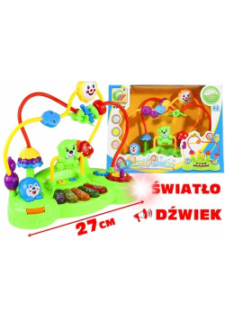 Muzyczna przeplatanka pianinko ze zwierzątkami