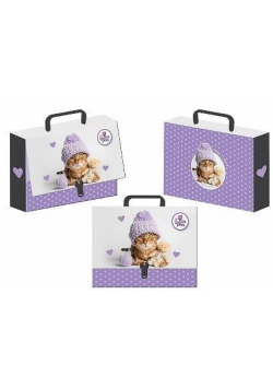 Teczka z rączką walizeczka The sweet pets Kot
