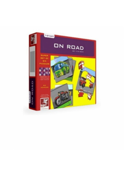 Puzzle Super komplet 6 pojazdów