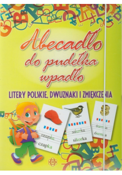 Abecadło do pudełka wpadło Litery polskie dwuznaki i zmiękczenia