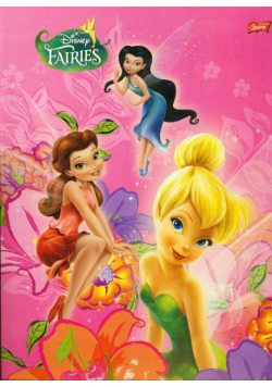Teczka z gumką A4 Disney Wróżki różowa