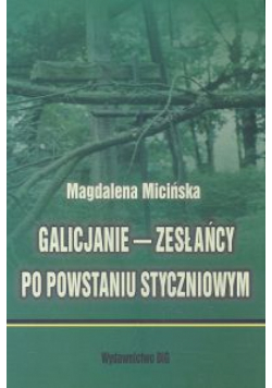 Galicjanie - zesłańcy po powstaniu styczniowym