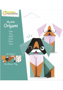 Papier origami 12x12 cm Pies 20 arkuszy
