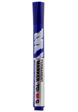 Marker suchościeralny 1-3 mm niebieski (10szt) M&G
