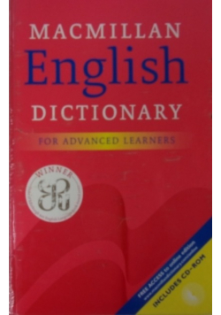 English Dictionary for Advanced Learners Z CD