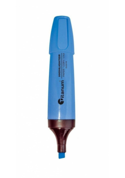Zakreślacz Titanum CLC2119 niebieski 12 sztuk