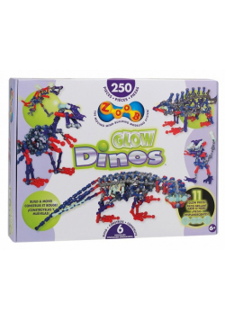 Zoob Glow Dinos 25 elementów