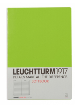 Notatnik Leuchtturm1917 Pocket w linie limonkowy