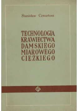 Technologia Krawiectwa Damskiego Miarowego