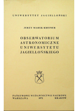 Obserwatorium astronomiczne Uniwersytetu Jagiellońskiego