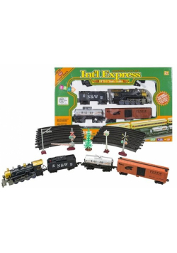 Kolejka na baterie fenfa int'l express 4 wagony