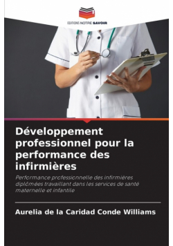 Développement professionnel pour la performance des infirmières