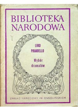 Pirandello Wybór dramatów