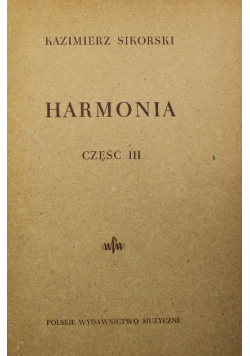 Harmonia część III 1949 r.