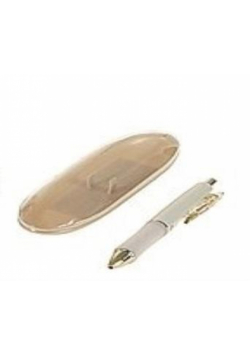 Długopis w etui beżowy