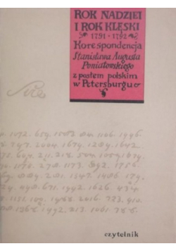 Rok nadziei i rok klęski 1791 do 1792