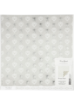 Papier ozdobny Silver angels 30,5x30,5cm 180g 3 arkusze edycja limitowana