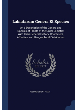 Labiatarum Genera Et Species