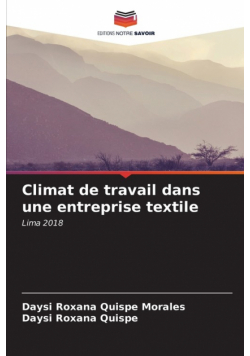 Climat de travail dans une entreprise textile
