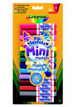 Markery Crayola spieralne mini 14 sztuk