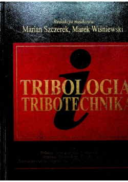 Tribologia tribotechnika