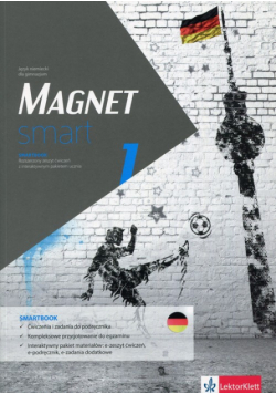 Magnet smart 1 Smartbook + DVD Rozszerzony zeszyt ćwiczeń z interaktywnym pakietem ucznia
