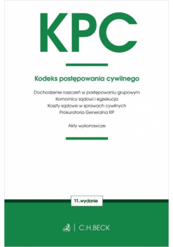 KPC. Kodeks postępowania cywilnego w.11