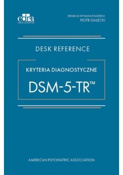 Kryteria diagnostyczne DSM - 5 - TR