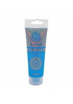 Farba akrylowa Deco Artea 75 ml tuba neonowy niebieski