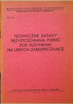 Techniczne zasady przystosowania piwnic pod budynkami