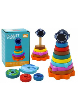 Piramida sorter drewniany 10el