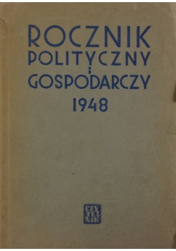 Rocznik polityczny i gospodarczy 1948