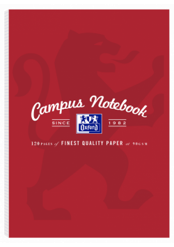Notatnik A4 60k kratka Campus Oxford mix 1szt.