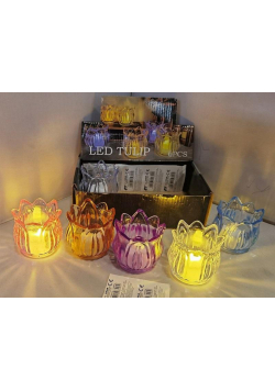 Lampion LED Tulipan MIX
