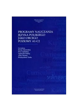 Programy nauczania j. polskiego jako obcego A1-C2